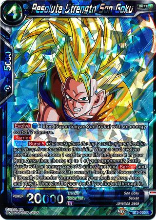 Resolute Strength Son Goku (BT5-030) [Miraculous Revival] | Pegasus Games WI