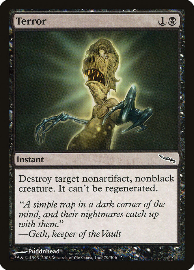 Terror [Mirrodin] | Pegasus Games WI