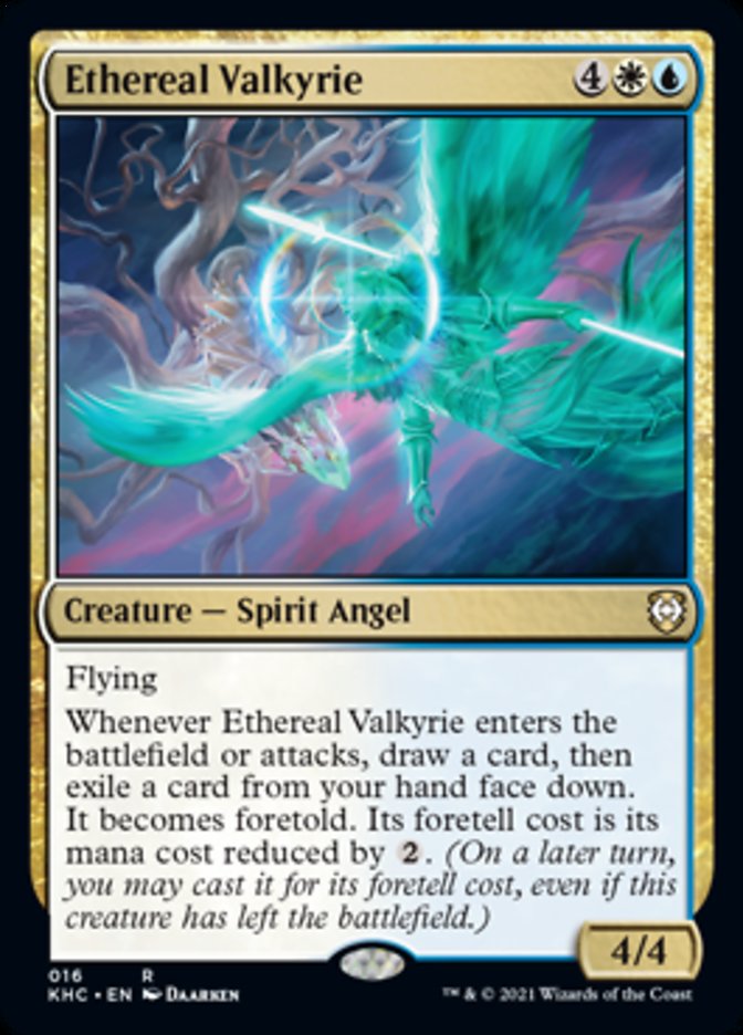 Ethereal Valkyrie [Kaldheim Commander] | Pegasus Games WI