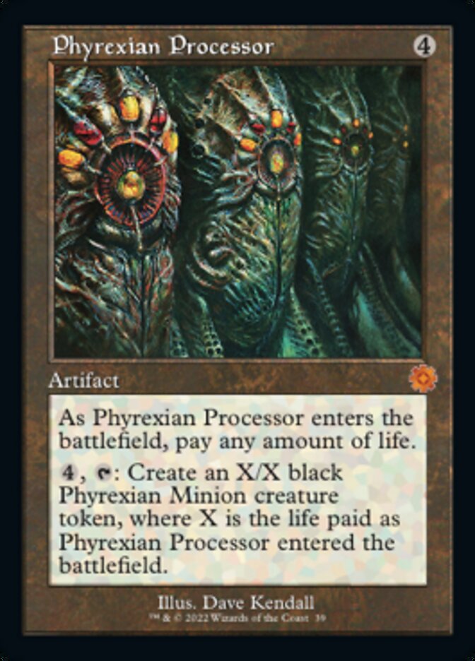 Phyrexian Processor (Retro) [The Brothers' War Retro Artifacts] | Pegasus Games WI