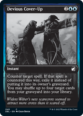 Devious Cover-Up [Innistrad: Double Feature] | Pegasus Games WI