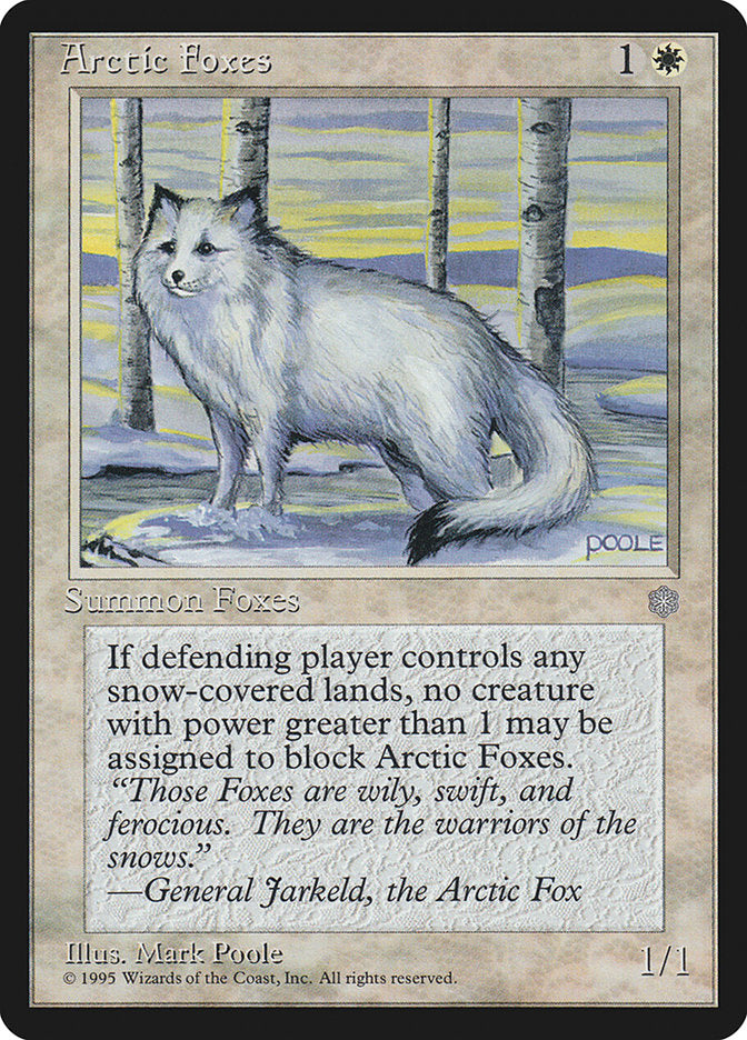 Arctic Foxes [Ice Age] | Pegasus Games WI