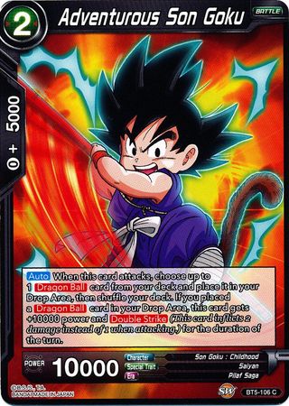 Adventurous Son Goku (BT5-106) [Miraculous Revival] | Pegasus Games WI