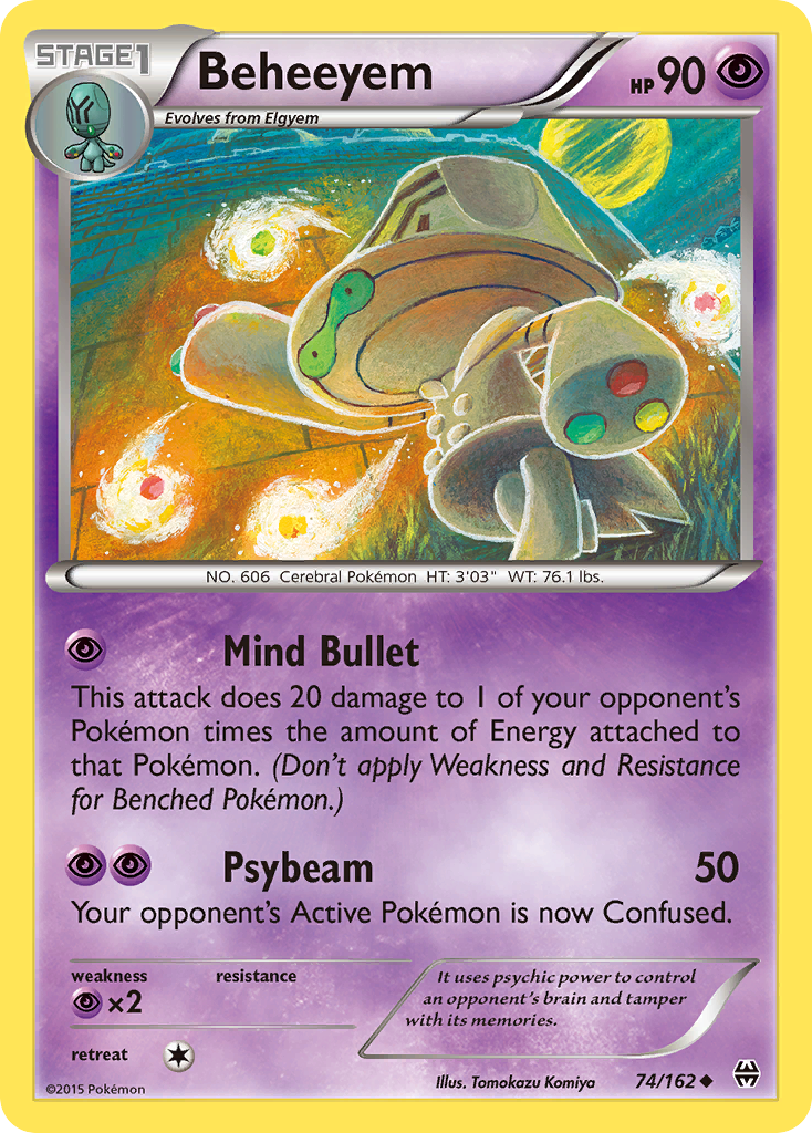 Beheeyem (74/162) [XY: BREAKthrough] | Pegasus Games WI