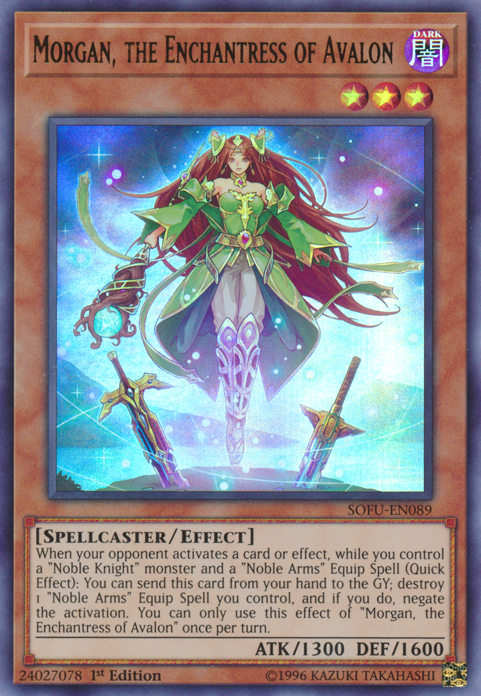 Morgan, the Enchantress of Avalon [SOFU-EN089] Ultra Rare | Pegasus Games WI