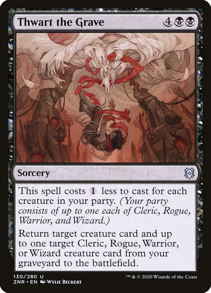 Thwart the Grave [Zendikar Rising] | Pegasus Games WI