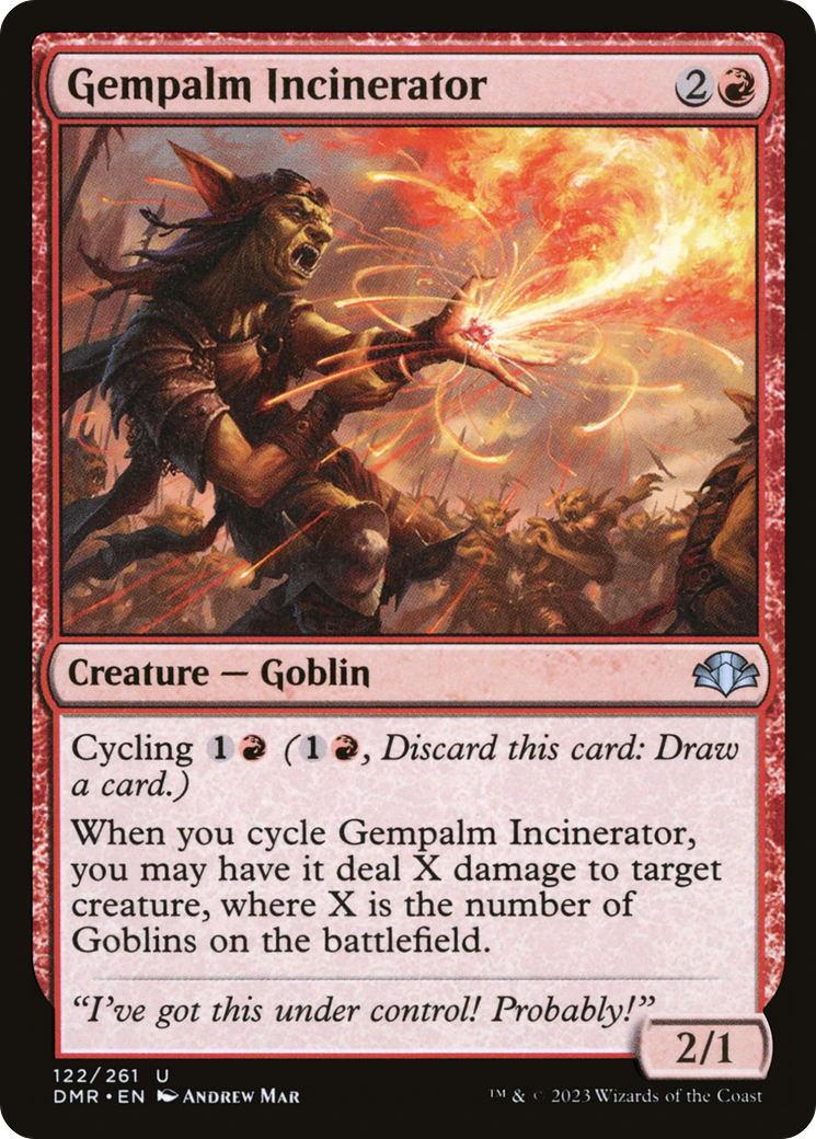 Gempalm Incinerator [Dominaria Remastered] | Pegasus Games WI