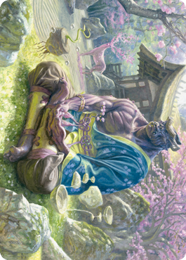Kosei, Penitent Warlord Art Card [Kamigawa: Neon Dynasty Art Series] | Pegasus Games WI
