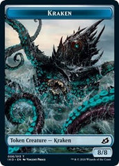 Kraken // Human Soldier (005) Double-Sided Token [Ikoria: Lair of Behemoths Tokens] | Pegasus Games WI