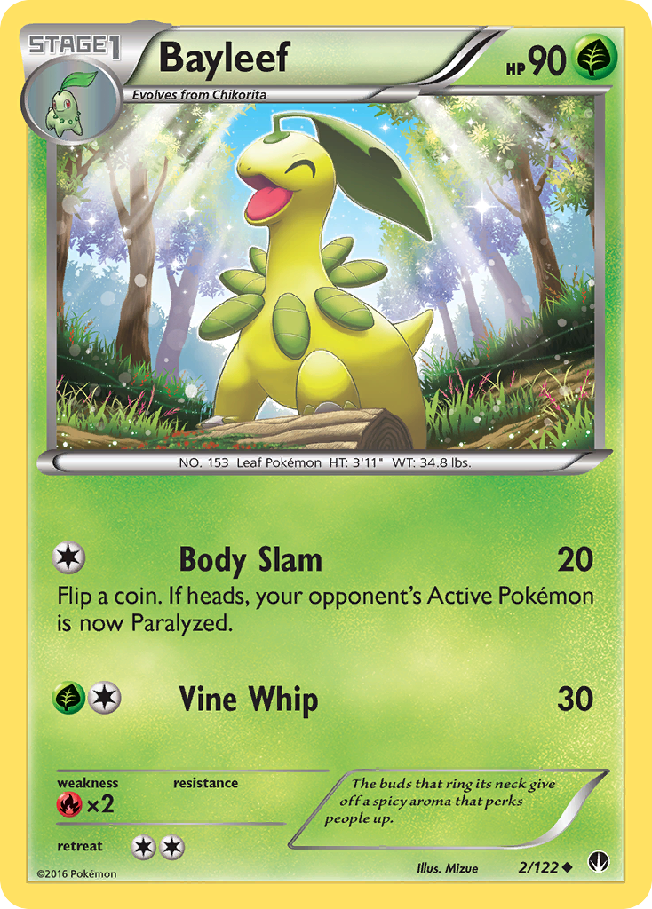 Bayleef (2/122) [XY: BREAKpoint] | Pegasus Games WI