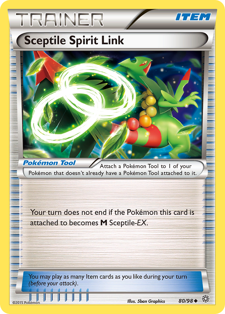Sceptile Spirit Link (80/98) [XY: Ancient Origins] | Pegasus Games WI