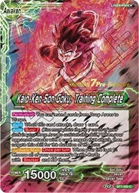 Son Goku // Kaio-Ken Son Goku, Training Complete (Assault of the Saiyans) [BT7-050_PR] | Pegasus Games WI