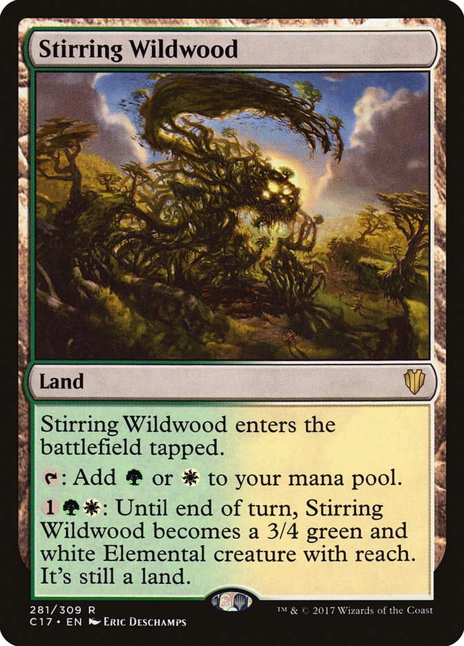 Stirring Wildwood [Commander 2017] | Pegasus Games WI