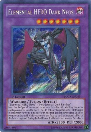 Elemental HERO Dark Neos [LCGX-EN059] Secret Rare | Pegasus Games WI