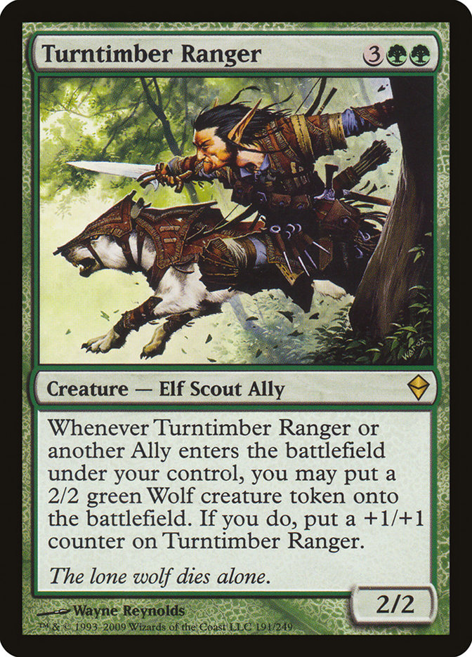Turntimber Ranger [Zendikar] | Pegasus Games WI
