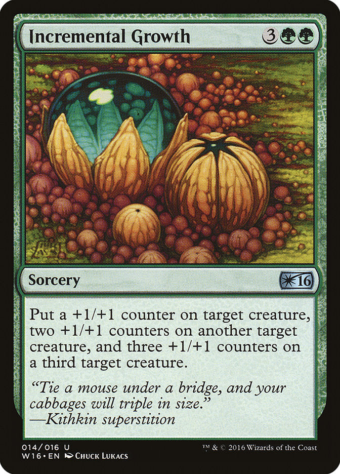 Incremental Growth [Welcome Deck 2016] | Pegasus Games WI