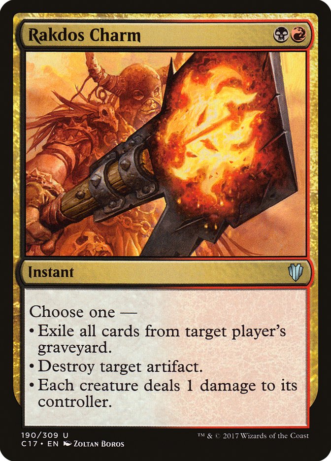 Rakdos Charm [Commander 2017] | Pegasus Games WI
