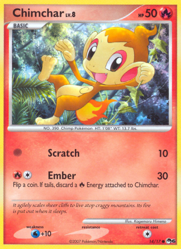 Chimchar (14/17) [POP Series 6] | Pegasus Games WI