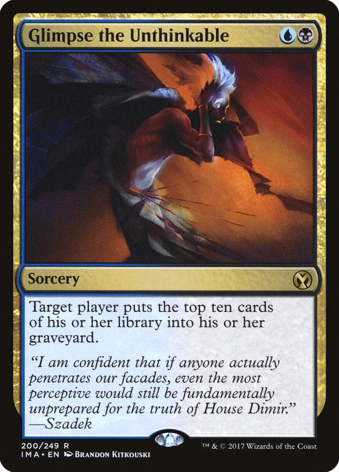 Glimpse the Unthinkable [Iconic Masters] | Pegasus Games WI