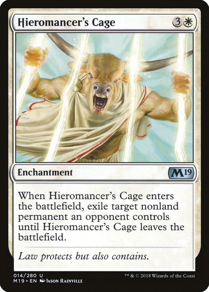 Hieromancer's Cage [Core Set 2019] | Pegasus Games WI