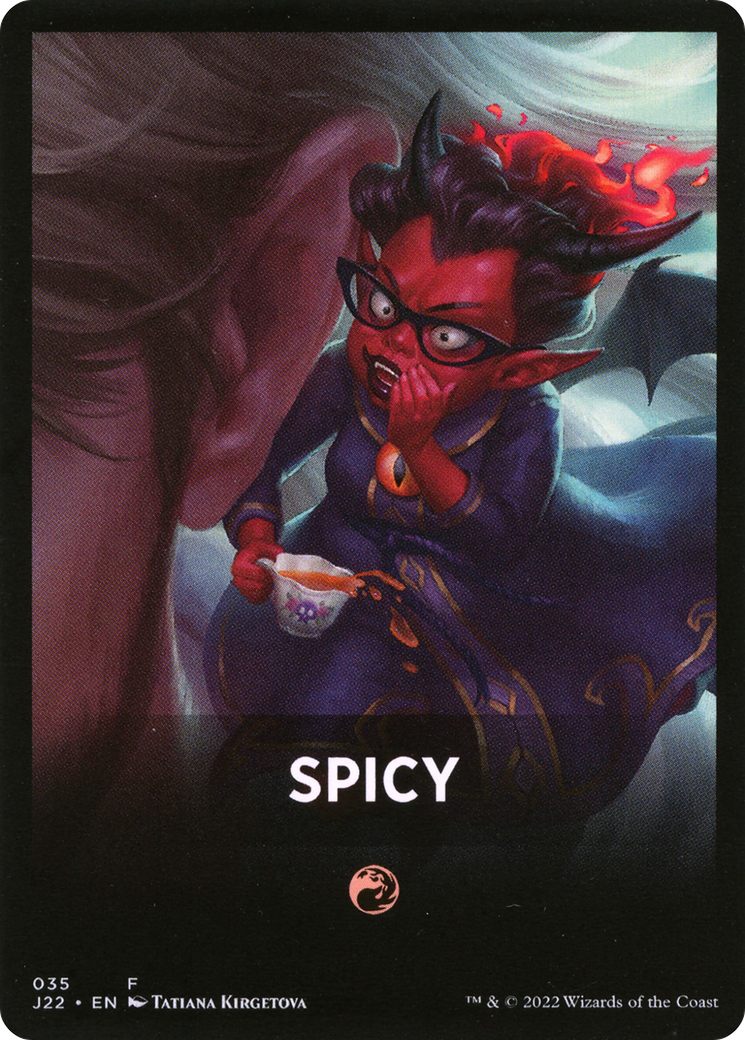Spicy Theme Card [Jumpstart 2022 Front Cards] | Pegasus Games WI