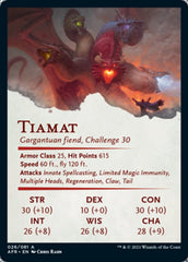 Tiamat Art Card [Dungeons & Dragons: Adventures in the Forgotten Realms Art Series] | Pegasus Games WI