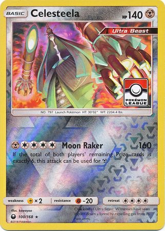 Celesteela (100/168) (League Promo) [Sun & Moon: Celestial Storm] | Pegasus Games WI