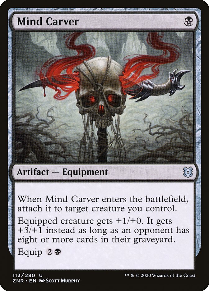 Mind Carver [Zendikar Rising] | Pegasus Games WI