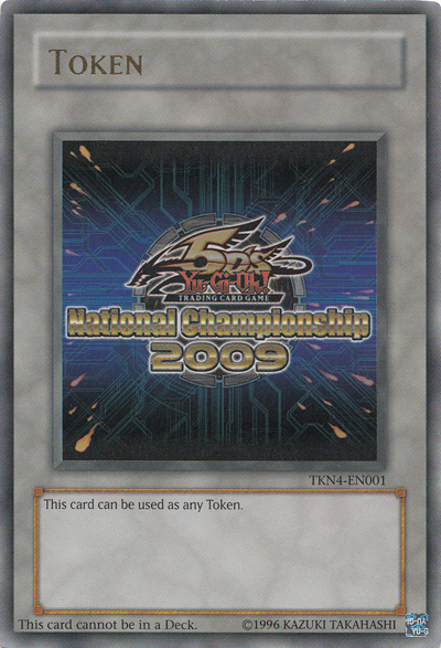 Yu-Gi-Oh 5D's 2009 National Championship Token [TKN4-EN001] Ultra Rare | Pegasus Games WI
