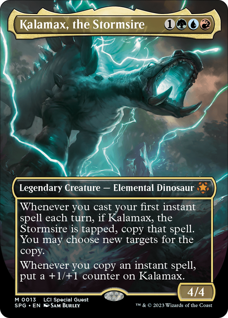 Kalamax, the Stormsire (Borderless) [The Lost Caverns of Ixalan Special Guests] | Pegasus Games WI