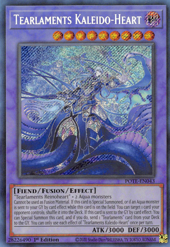 Tearlaments Kaleido-Heart [POTE-EN043] Secret Rare | Pegasus Games WI