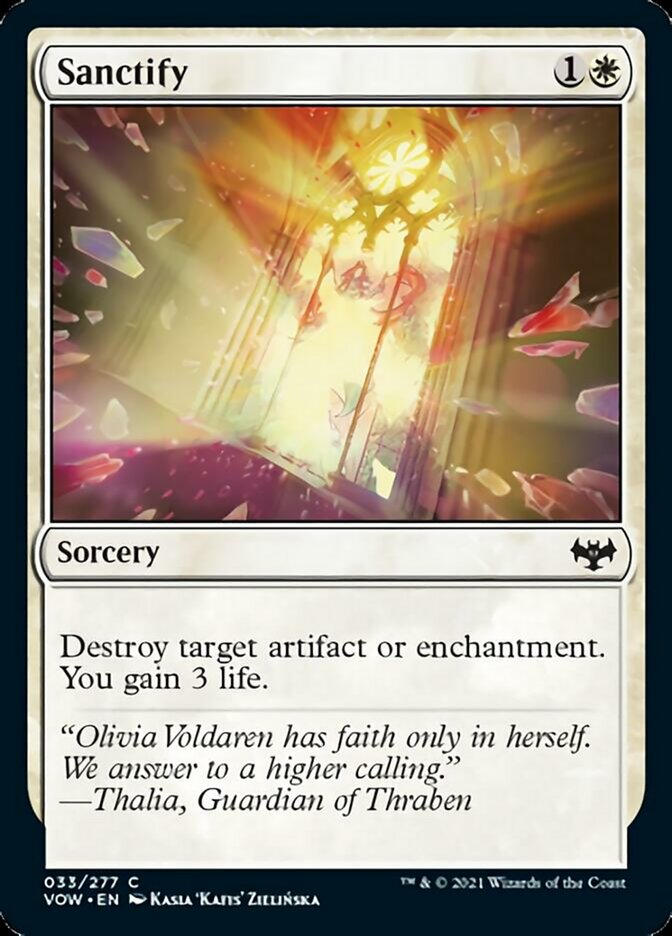 Sanctify [Innistrad: Crimson Vow] | Pegasus Games WI