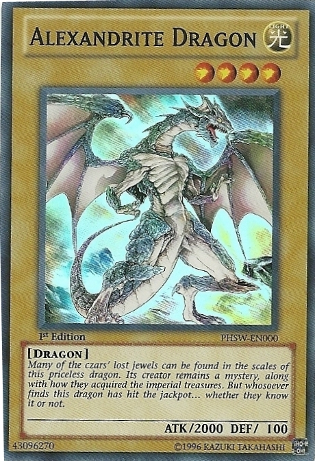 Alexandrite Dragon [PHSW-EN000] Super Rare | Pegasus Games WI