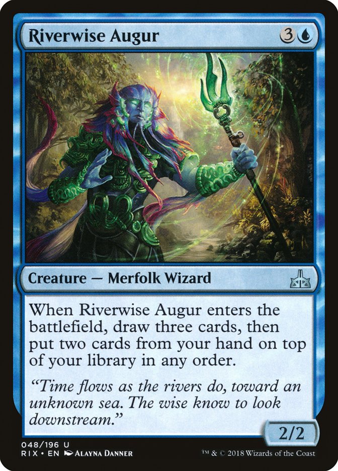 Riverwise Augur [Rivals of Ixalan] | Pegasus Games WI
