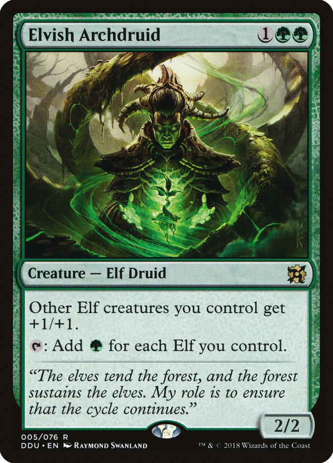 Elvish Archdruid [Duel Decks: Elves vs. Inventors] | Pegasus Games WI