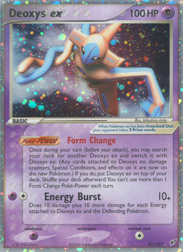 Deoxys ex (97/107) [EX: Deoxys] | Pegasus Games WI