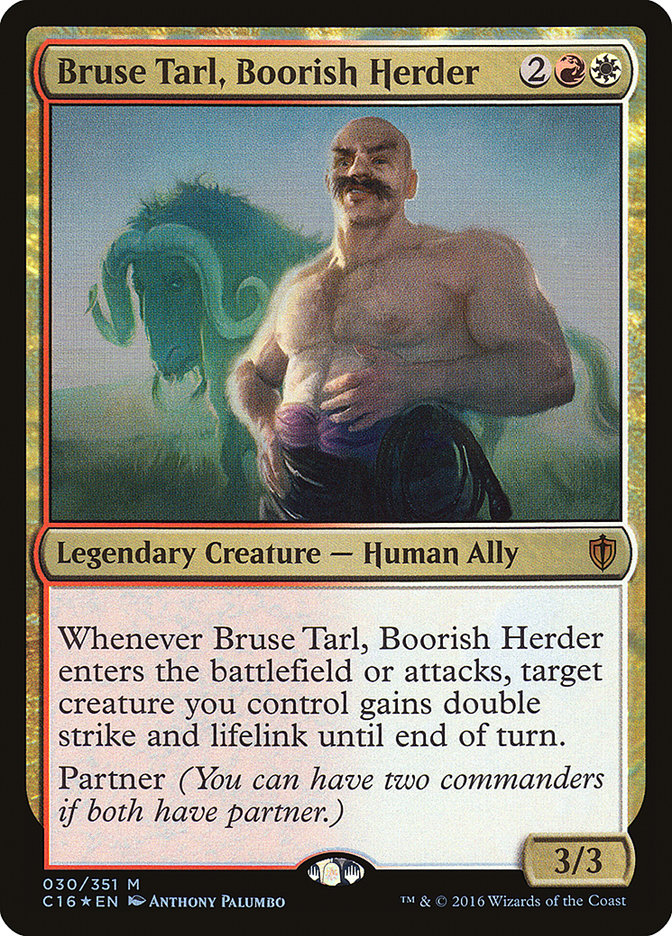 Bruse Tarl, Boorish Herder [Commander 2016] | Pegasus Games WI