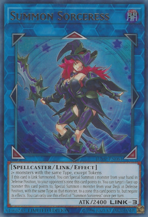 Summon Sorceress [JUMP-EN084] Ultra Rare | Pegasus Games WI