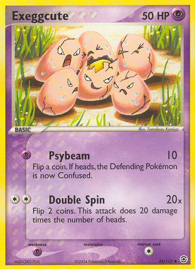 Exeggcute (33/112) [EX: FireRed & LeafGreen] | Pegasus Games WI