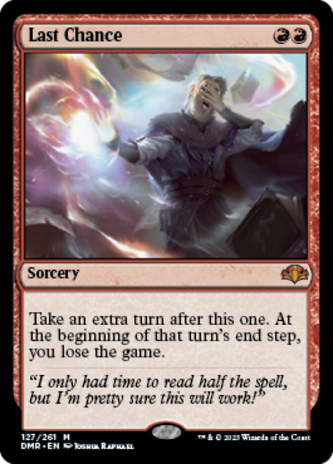 Last Chance [Dominaria Remastered] | Pegasus Games WI