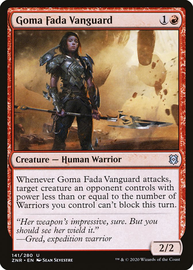 Goma Fada Vanguard [Zendikar Rising] | Pegasus Games WI