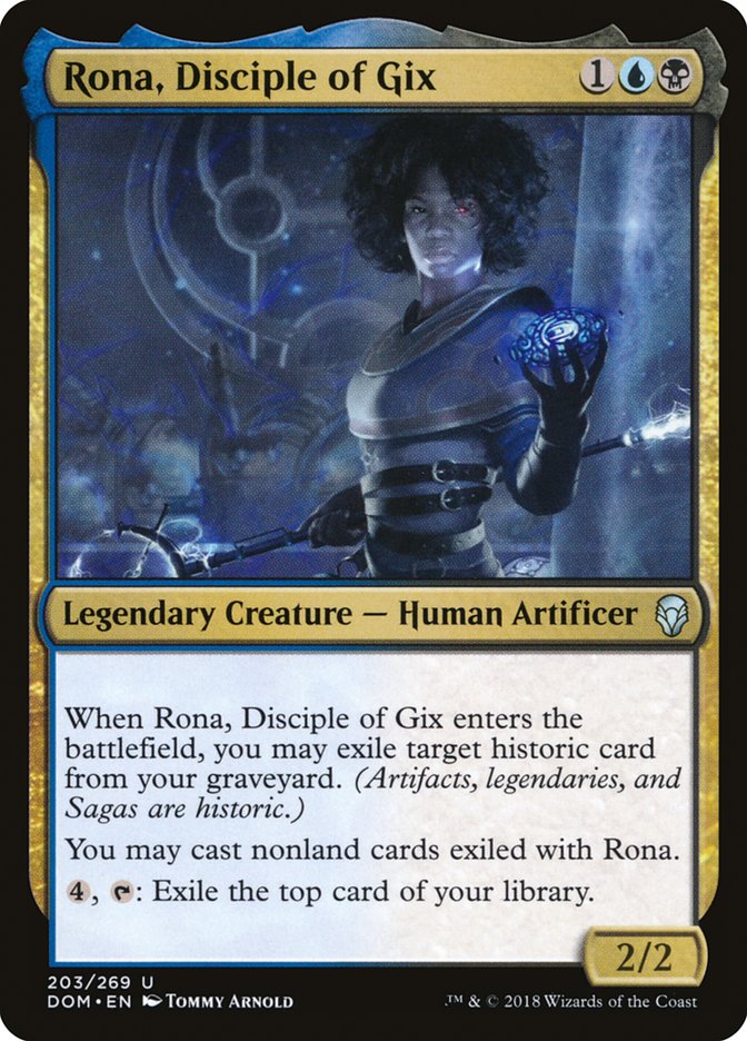 Rona, Disciple of Gix [Dominaria] | Pegasus Games WI