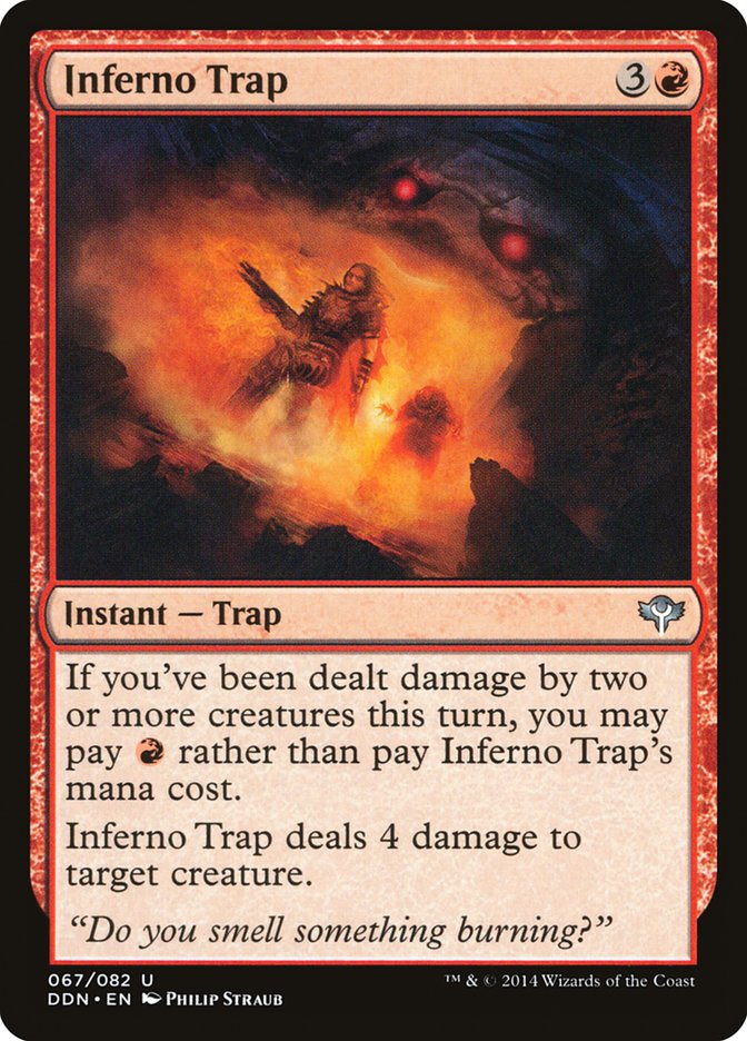 Inferno Trap [Duel Decks: Speed vs. Cunning] | Pegasus Games WI