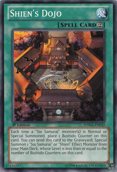 Shien's Dojo [SDWA-EN032] Common | Pegasus Games WI