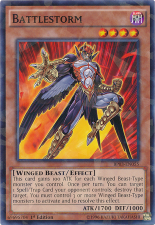 Battlestorm (Shatterfoil) [BP03-EN055] Rare | Pegasus Games WI