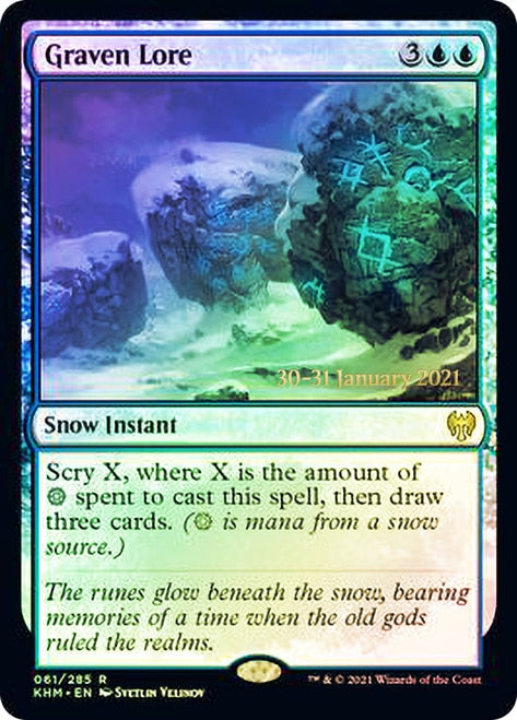 Graven Lore [Kaldheim Prerelease Promos] | Pegasus Games WI