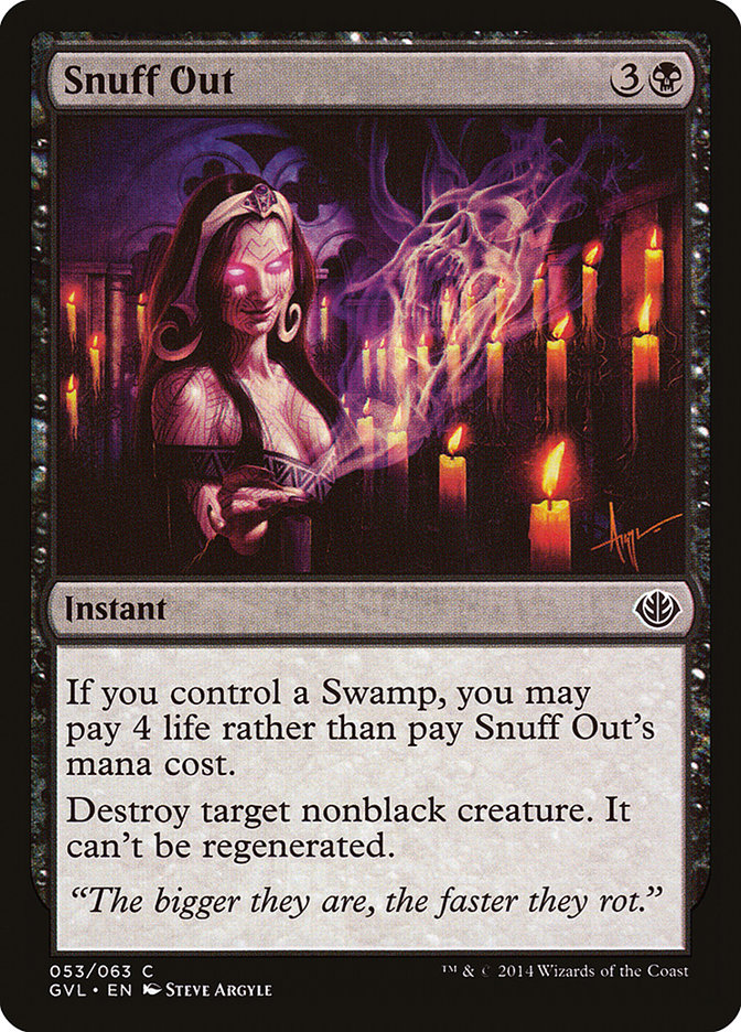 Snuff Out (Garruk vs. Liliana) [Duel Decks Anthology] | Pegasus Games WI