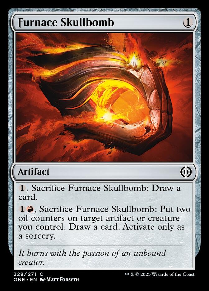 Furnace Skullbomb [Phyrexia: All Will Be One] | Pegasus Games WI