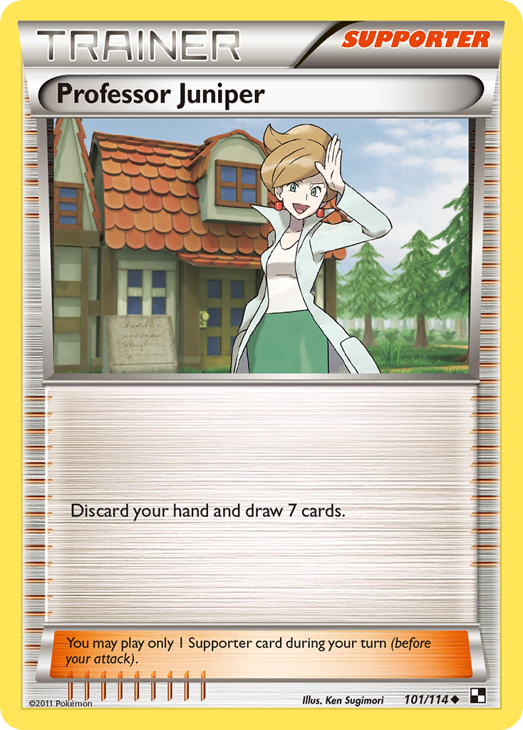 Professor Juniper (101/114) [Black & White: Base Set] | Pegasus Games WI
