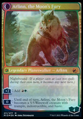 Arlinn, the Pack's Hope // Arlinn, the Moon's Fury [Innistrad: Midnight Hunt Prerelease Promos] | Pegasus Games WI